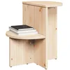 Image de vidaXL Table Basse Naturel 50 x 40 x 50 cm Bois Massif en pin, Tables Basses rustiques, Table Ronde en pin, Faite Main, déco Pratique pour Salon, Meuble Durable et stylé
