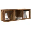 Image de vidaXL Ensemble Meuble TV Marron 72 x 35 x 37 cm Bois d'ingénierie, Meuble de Salon stylé, Support TV Rustique, Centre multimédia rectangulaire, Pratique et Compact