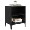 Image de vidaXL Cabinet de Chevet 2 pcs Chêne Noir 40 x 30 x 50 cm, Table de Nuit rectangulaire Moderne, Pratique et élégante, Meuble Compact pour Chambre, déco Minimaliste
