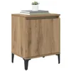 Image de vidaXL Cabinet de Chevet chêne Artisanal 40 x 30 x 50 cm, Table de Nuit compacte, Meuble rectangulaire, Organisateur Durable, Petite Table d’appoint avec tiroir