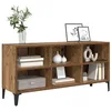 Image de vidaXL Ensemble Meuble TV Marron 69,5 x 30 x 50 cm Bois d'ingénierie, Salon, Rangement Rustique, Meuble Mural rectangulaire, Cabinet intérieur, Gain de Place pour TV, déco Maison