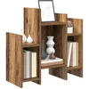 Image de vidaXL Meuble d'appoint Bois Ancien 60 x 26 x 60 cm Bois d'ingénierie, Armoire élégante pour Salon, Design rectangulaire, Durable, Meuble Moderne pour Organiser Votre Maison