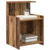 Image de vidaXL Cabinet de Chevet 2 pcs Bois Ancien 40 x 35 x 60 cm, Meuble de Chevet Compact, Table Moderne, Rangement stylé, mobilier Contemporain, Organisateur Gain de Place