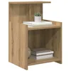 Image de vidaXL Cabinet de Chevet Chêne Artisanal 40 x 35 x 60 cm, Meuble de Chevet Compact, Table Moderne, Rangement stylé, mobilier Contemporain, Organisateur Gain de Place