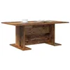 Image de vidaXL Table Basse Bois Ancien 103,5 x 60 x 40 cm Bois d'ingénierie, Table Basse rectangulaire Moderne, Bois résistant, Style Minimaliste pour Salon, Surface Basse élégante