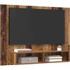 Image de vidaXL Ensemble Meuble TV Montage Mural Bois Ancien 120 x 23,5 x 90 cm, Meuble TV Tendance, Armoire Murale Rustique, Gain de Place, Rangement modulable, déco de Salon