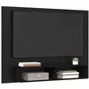 Image de vidaXL Ensemble Meuble TV Montage Mural Chêne Noir 120 x 23,5 x 90 cm, Meuble TV Tendance, Armoire Murale Rustique, Gain de Place, Rangement modulable, déco de Salon