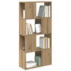 Image de vidaXL Ensemble Meuble TV Marron 60 x 24 x 125,5 cm Bois d'ingénierie, Buffet Mural Moderne, Rangement rectangulaire, Meuble TV Minimaliste, Organisateur de médias, Style Urbain