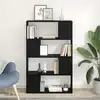 Image de vidaXL Ensemble meuble TV Noir 80 x 24 x 125 cm Bois d'ingénierie