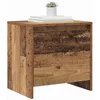 Image de vidaXL Cabinet de Chevet Bois Ancien 45 x 34 x 44,5 cm, Décor de Chambre Rustique, Table de Nuit compacte, Table de Rangement Pratique conçue pour Les Petits espaces