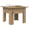 Image de vidaXL Table Basse Chêne Artisanal 55 x 55 x 42 cm Bois d'ingénierie, Table Basse stylée, Salon Durable, Design Moderne Minimaliste, Accent intérieur Pratique, Surface Beige