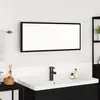 Image de vidaXL Miroir Chêne noir 90 x 8,5 x 37 cm Bois d'ingénierie