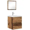 Image de vidaXL Cabinet de Salle de Bain Bois Ancien 41 x 38,5 x 45 cm, Étagère de Salle de Bain, Rangement Mural, Design rectangulaire, Bois, Style Minimaliste, Organisateur Compact