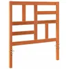 Image de vidaXL Tête de lit Brun Cire 80,5 x 4 x 104 cm Pin Massif, Chambre Moderne, Design épuré, tête de lit en Bois Massif, Cadre Robuste, mobilier pour Un Sommeil paisible