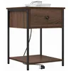Image de vidaXL Cabinet de Chevet 2 pcs Chêne Marron 42 x 41 x 56 cm, Table de Chevet Moderne, Rangement Compact, Surface Minimaliste, Organisateur Pratique, Meuble Contemporain