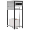 Image de vidaXL Cabinet de Chevet Gris Sonoma 41 x 28 x 76 cm Bois d'ingénierie, Table de Nuit compacte en Bois, Petit Meuble Pratique, Rangement stylé pour Votre Chambre