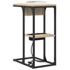 Image de vidaXL Cabinet de Chevet Chêne Sonoma 41,5 x 26 x 60,5 cm, Table de Nuit Rustique avec Rangement, Meuble Pratique pour Chambre, Surface compacte et Fonctionnelle