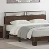 Image de vidaXL Tête de lit de rangement Chêne marron 180 cm Bois d'ingénierie