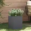 Image de vidaXL Cache-pot de jardin Anthracite 32 x 32 x 40 cm