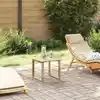 Image de vidaXL table Naturel 40 x 40 x 36 cm Pinède imprégnée