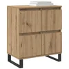 Image de vidaXL Buffet Chêne Artisanal 60 x 35 x 70 cm