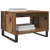Image de vidaXL Table Basse Bois Ancien 60 x 50 x 40 cm Bois d'ingénierie, Table Basse élégante, Design rectangulaire, Meuble Pratique, pièce maîtresse Moderne, Style recherché