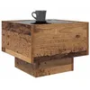 Image de vidaXL Table Basse Bois Ancien 40 x 40 x 30 cm