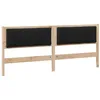 Image de vidaXL Tête de lit Autre Marron 200 cm Bois Massif en pin, Décor de Chambre, tête de lit en Bois Minimaliste, Design en pin Massif, Meuble Moderne Pratique, Style Contemporain