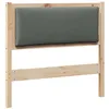 Image de vidaXL Tête de lit Autre Marron 100 cm Bois Massif en pin, Décor de Chambre, tête de lit en Bois Minimaliste, Design en pin Massif, Meuble Moderne Pratique, Style Contemporain