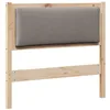 Image de vidaXL Tête de lit Autre Marron 100 cm Bois Massif en pin, Décor de Chambre, tête de lit en Bois Minimaliste, Design en pin Massif, Meuble Moderne Pratique, Style Contemporain