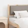 Image de vidaXL Tête de lit Autre Marron 100 cm Bois massif en pin