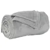 Image de vidaXL Jeté Gris 150 x 200 cm Toison, Couverture élégante, Polaire Confortable, Plush léger, Polyvalent intérieur pour déco de Maison, Confort stylé