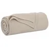 Image de vidaXL Couvertures à Jeter 24 pcs Beige 200 x 150 cm Toison, Couverture Douillette, Fleece Léger et Résistant, Décor Plush Intérieur, Chaleur pour Canapé, Parfait pour Se Câliner