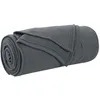 Image de vidaXL Couvertures à Jeter 24 pcs Gris foncé 170 x 130 cm Toison, Couverture Douillette, Fleece Léger et Résistant, Décor Plush Intérieur, Chaleur pour Canapé, Parfait pour Se Câliner