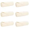 Image de vidaXL Couvertures à Jeter 6 pcs Crème 280 x 210 cm Toison, Couverture légère et Durable, en Polaire Douce, idéale pour Le Salon, déco intérieure, Accessoire cocooning
