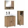 Image de vidaXL Ensemble de mobilier de Salle de Bain 3 pcs chêne Artisanal,