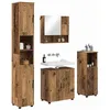 Image de vidaXL Ensemble de mobilier de Salle de Bain 4 pc Bois Ancien