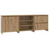 Image de vidaXL Buffet 3 pc Chêne Artisanal 70 x 41 x 75 cm Bois d'ingénierie