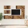 Image de vidaXL Ensemble meuble TV 6 pcs Bois Ancien Bois d'ingénierie