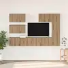 Image de vidaXL Ensemble meuble TV 6 pcs Chêne artisanal Bois d'ingénierie