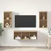 Image de vidaXL Ensemble meuble TV 3 pcs Chêne artisanal Bois d'ingénierie
