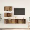 Image de vidaXL Ensemble meuble TV 4 pcs Bois Ancien Bois d'ingénierie