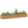 Image de vidaXL Jardinière surélevée Marron Clair 290 x 50 x 36 cm