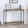 Image de vidaXL Table console Bois ancien 101 x 30.5 x 75 cm Bois d'ingénierie