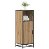 Image de vidaXL Ensemble de mobilier de Salle de Bain Chêne Artisanal, Ensemble de Salle de Bain Design, Rangement Compact, déco Moderne et Durable pour la Maison