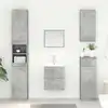 Image de vidaXL Armoire d'évier Gris béton 38,5 x 41 x 48 cm Bois d'ingénierie