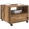 Image de vidaXL Table Basse Bois Ancien 55 x 55 x 45cm Bois d'ingénierie, Table Basse Moderne, élégante et Durable, Un Meuble Compact pour Votre Salon stylé