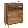 Image de vidaXL Buffet Bois Ancien 69,5 x 34 x 90 cm Bois d'ingénierie
