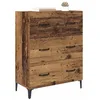 Image de vidaXL Buffet Bois Ancien 69,5 x 34 x 90 cm Bois d'ingénierie et Fer