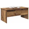 Image de vidaXL Table Basse Bois Ancien 102 x 50,5 x 46,5 cm Bois d'ingénierie, Table Basse Moderne et Robuste, rectangulaire, au Style Sympa pour Votre Salon, compacte et Pratique